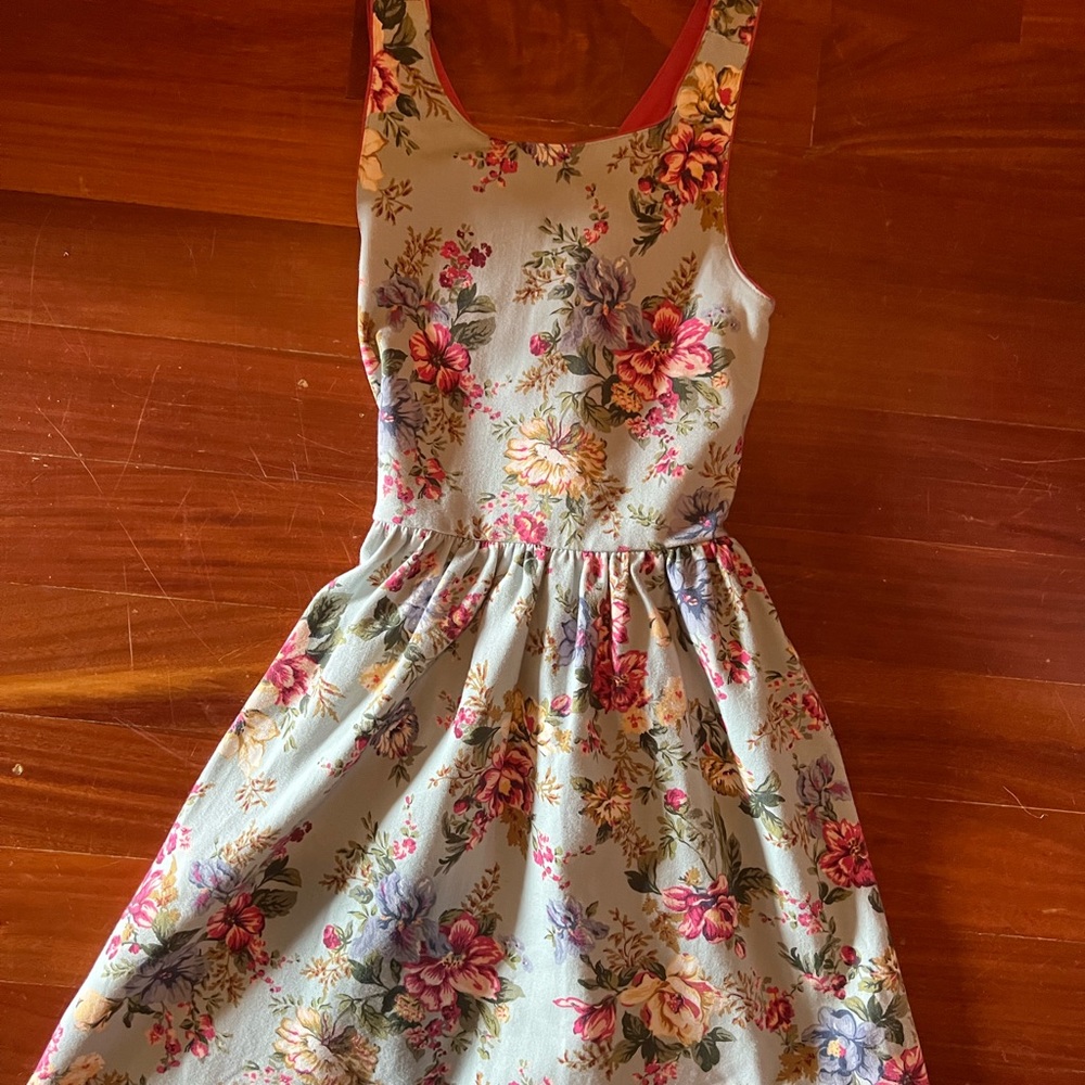 Ralph Lauren, size 7, floral print, worn once, never washed